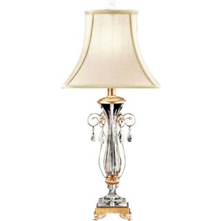 Schonbek Pirouette French Gold Crystal Table Lamp   #42739