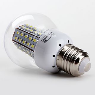E27 3.5W 400 430LM 5500 6500K Natural White Light LED Ball Bulb (220