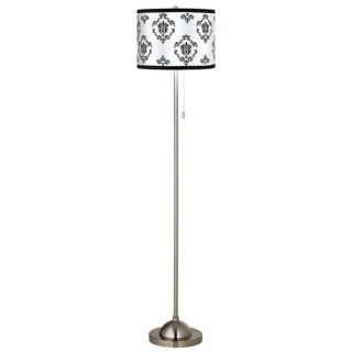 Pewter, Country   Cottage Floor Lamps