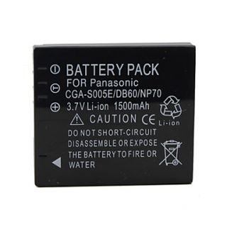 Pack 1500mah batterie de lappareil pour Panasonic Lumix DMC FX01 A