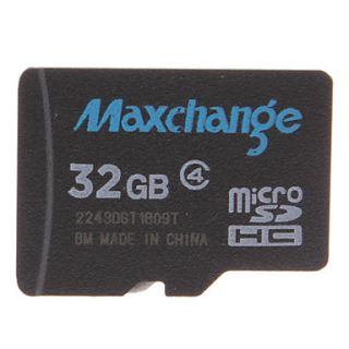 EUR € 34.77   Maxchange 32GB Classe 4 Scheda di memoria MicroSDHC