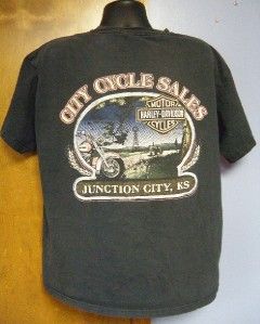 Vintage HARLEY DAVIDSON City Cycle Sales JUNCTION CITY, KS KANSAS
