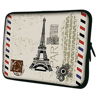 Paris Post Card Laptop Sleeve Case for MacBook Air Pro/HP/DELL/Sony