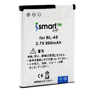 USD $ 6.79   Ismart 860mAh Battery for Nokia 6208C, 7100S, 7100