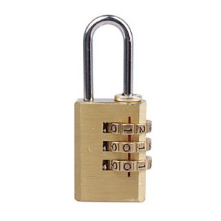 EUR € 4.77   3 cijferig bagage lock koper, Gratis Verzending voor