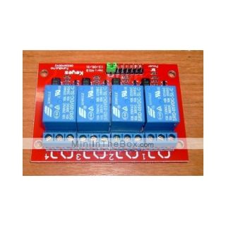 EUR € 7.81   Arduino 4 canal de relé de 5V módulo de tarjeta de