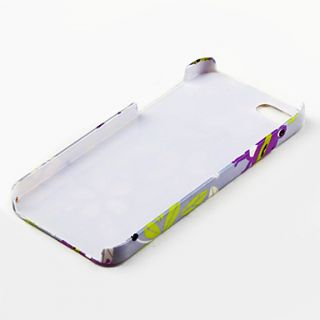 USD $ 3.79   Leaves Pattern Hard Case for iPhone 5,