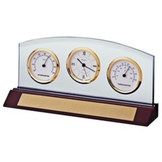 Bulova Weston Executive Desk Clock   #73193