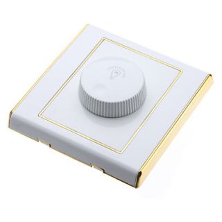USD $ 15.69   LED Bulbs Brightness Control Gold Edge Rotary Switch