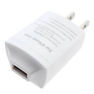 EUR € 5.88   US Plug Power Adapter USB pour iPhone 4/4S et autres