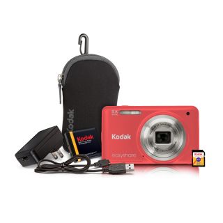 Kodak M5350 Salmon Digital Camera Bundle