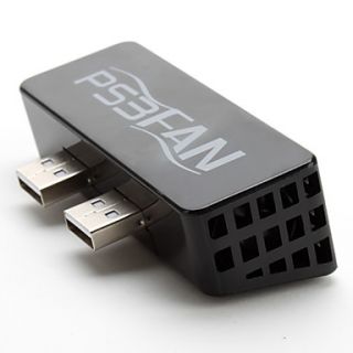 EUR € 7.81   Ventilateur USB avec 2 port hub usb pour ps3 slim (noir