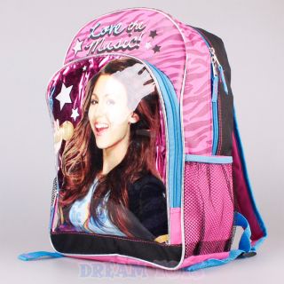 Victorious Victoria Justice Love Music Large 16 Backpack   Bag Tori