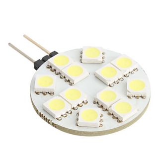 EUR € 2.47   g4 3528 SMD 12 led 70mA 0.84w lampadina bianca per auto