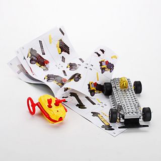 DIY 3D Phantom RC Car bloquea ladrillos de construcción de juguete