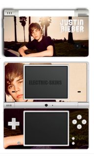 Nintendo DSi Justin Bieber Skin Cover Dsibiebssit
