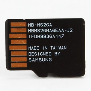 USD $ 5.89   2GB Samsung MicroSD Memory Card,