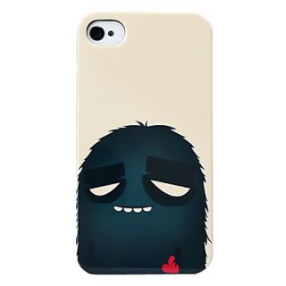 USD $ 2.89   Small Monster Pattern Hard Case for iPhone 4 and 4S,