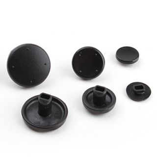 USD $ 1.89   Replacement 3D Analog Joystick Buttons for PSP (Black