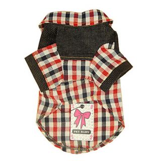 EUR € 7.81   canada plaid ontwerp hond shirt (xs l), Gratis