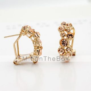 USD $ 5.49   Diamond Studded Shining Crystal Earclip,