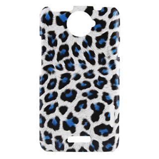 USD $ 2.99   Leopard Skin Plastic Hard Case for HTC ONE X (Assorted