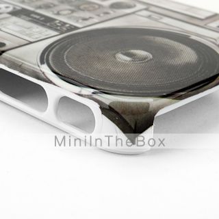 USD $ 2.99   Unique Cassette Recorder Pattern Protective Case for