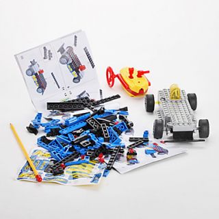 USD $ 23.19   3D DIY Pegasons Meteor RC Car Building Blocks Bricks Toy