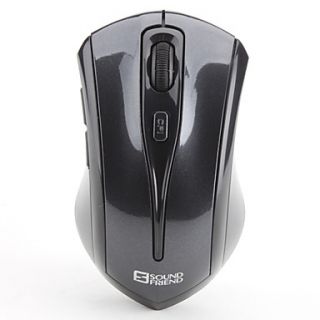 USD $ 15.99   2.4GHz Wireless 800/1600dpi Optical Mouse (2 x AAA