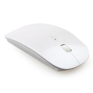 EUR € 8.82   Ultra Dünne, kabellose USB Mouse, 2.4 GHz (Silber