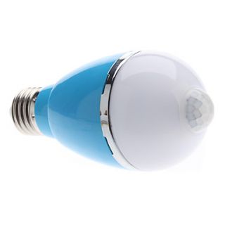3000 3500K luz branca morna azul tampa da lâmpada LED Ball (110 240V