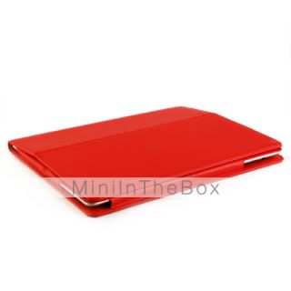Protective Hard PU Leather Case Skin with Stand for Apple iPad 2 2nd