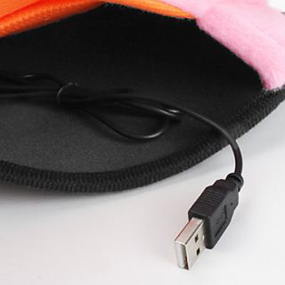 USD $ 7.99   USB Happy Pig Style Hand Warmer and Mouse Pad (Pink