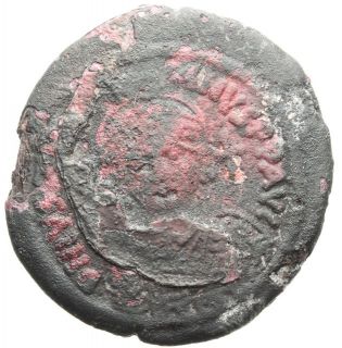 Genuine Ancient Byzantine Coin, Justinian I, Large Follis, Nikomedia