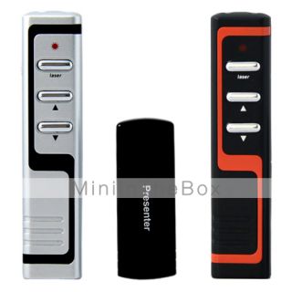 USD $ 27.79   Pen Shaped Wireless Presenter (5mw,650nm,Color Assorted