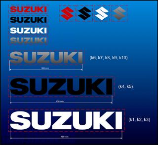 HQ Suzuki GSXR 600 750 1000 Srad Stickers Decals Pegatinas Adesivi