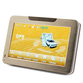 USD $ 144.39   4.3 LCD 372MHz CPU Bluetooch Win CE 5.0 + GPS Navigator