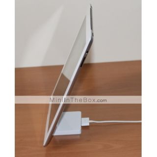Dock Station Charger Stand for Apple iPad with Audio Line Out