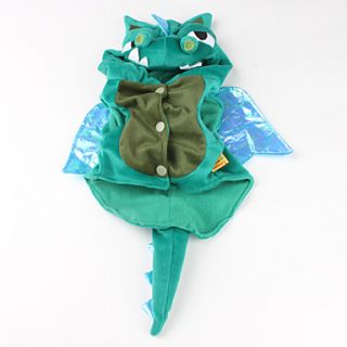 USD $ 15.59   Cool Flying Dragon Style Hoodie Cotton Coat for Dogs (XS