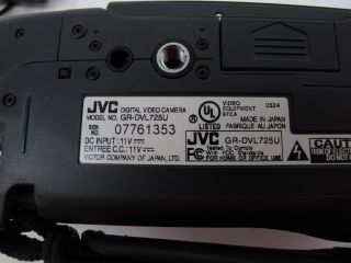JVC GR DVL725U MiniDV Camcorder Bundle w Accessories 2 5 LCD Display