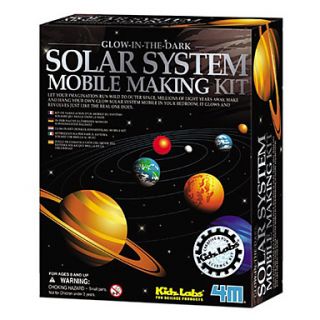 USD $ 7.79   Novelty Solar System Mobile Making Kit,