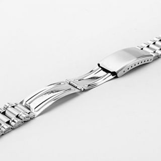 EUR € 2.57   unisex roestvrij stalen horloge band 18mm (zilver