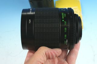 E+ Kalimar 500mm F8.0 Mirror Telephoto Macro   Nikon T Mount   Film or