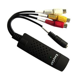 USD $ 11.49   Easycap USB 2.0 Video TV DVD VHS Audio Capture Adapter