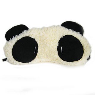 USD $ 1.29   Plush Panda Pattern Eyeshade,