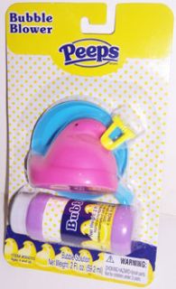 Marshmallow Peeps Bubble Blower Chick Toys Easter Set 3