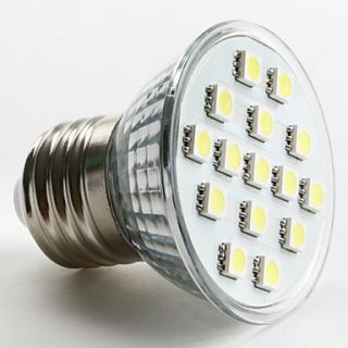 EUR € 4.13   e27 5050 SMD 15 LED blanco 150 200lm bombilla (230 V, 2