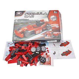 EUR € 11.86   3D DIY Puzzle Formula Car Building Blocks Mursten Toy