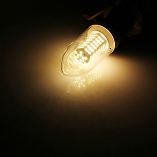 E27 7W SMD 120x3528 580 630LM 2700 3500K Warm White Light Bulb Candle