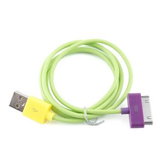 USD $ 1.89   Colorful Universal Data Line for iPhone and iPad (Green